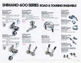 Shimano Bicycle System Components (1977) page 16 thumbnail