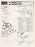 Shimano Bicycle System Components (1982) page 23 thumbnail