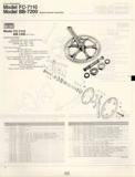 Shimano Bicycle System Components (1984) page 105 thumbnail