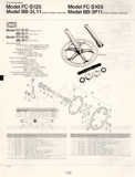 Shimano Bicycle System Components (1984) page 110 thumbnail