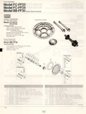Shimano Bicycle System Components (1984) page 112 thumbnail