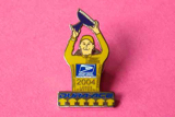 Shimano Dura-Ace Lance Armstrong pin badge - 2004 thumbnail