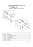 Shimano web site 2020 - exploded views from 1984 Light Action (L514 SGS) 2nd version thumbnail