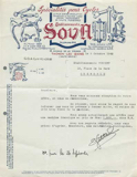 Sova - letter 1942 thumbnail