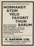 Sporting Cyclist October 1967 Barwin advert thumbnail