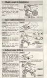 SunTour SX-100 derailleur - instructions scan 3 thumbnail
