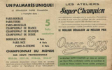 Super Champion - Catalogue 1er Octobre 1947 scan 4 thumbnail