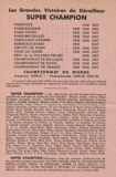 Super Champion - Tarif 10 Janvier 1938 supplement scan 6 thumbnail