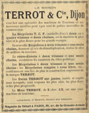 T.C.F. Revue Mensuelle April 1904 - Terrot advert thumbnail