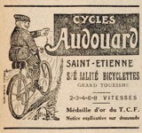 T.C.F. Revue Mensuelle April 1920 - Audouard advert thumbnail
