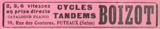 T.C.F. Revue Mensuelle June 1911 - Boizot advert thumbnail