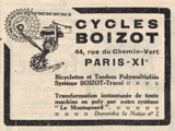 T.C.F. Revue Mensuelle June 1925 - Boizot advert thumbnail