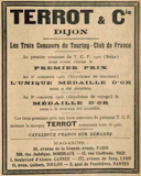 T.C.F. Revue Mensuelle March 1906 - Terrot advert thumbnail