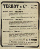 T.C.F. Revue Mensuelle November 1913 - Terrot advert thumbnail