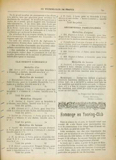 T.C.F. Revue Mensuelle September 1902 - Concours de Bicyclettes de Tourisme (part III) scan 3 thumbnail