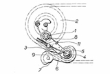 US Patent 2,598,557 - Simplex Tour de France thumbnail
